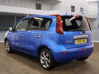 Used Nissan Note N-TEC 110 HP (80 kW) 2011 Blue Hatchback