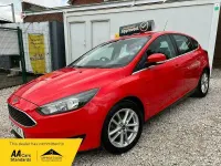 Used Ford Focus Zetec 2015 Red Hatchback