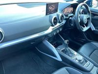 Used Audi Q2 Black Edition 150 HP (110 kW) 2021 Navarra blue SUV