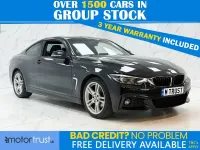 Used BMW 420 Coupé M Sport 184 HP (135 kW) 2019 Black Coupe
