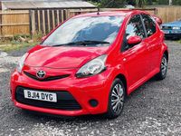 Used Toyota Aygo 2014 Red Hatchback