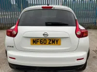 Used Nissan Juke Acenta 115 HP (84 kW) 2010 White SUV