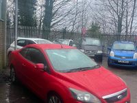 Used Ford Focus Cabriolet 2009 Red Cabriolet