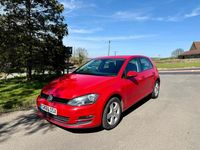 Used VW Golf VII Match 110 HP (80 kW) 2015 Red Hatchback