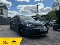 Used VW Golf VII GTD 2016 Blue Hatchback