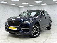 Used Jaguar F-Pace R-Sport 163 HP (119 kW) 2018 Blue SUV