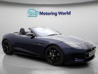 Usado Jaguar F-Type R-Dynamic 300 CV (220 kW) 2019 Azul Descapotable