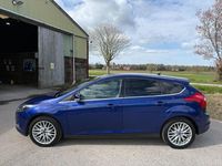Used Ford Focus Zetec 2014 Blue Hatchback