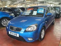Used Kia Rio 109 HP (80 kW) 2011 Blue Hatchback