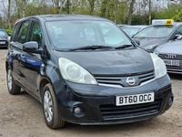 Used Nissan Note Acenta 88 HP (64 kW) 2010 Black Hatchback