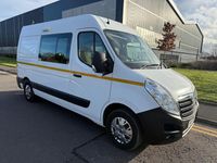 Used Vauxhall Movano 130 HP (95 kW) 2019 White MPV