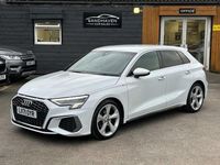 Used Audi A3 Sportback S-Line 110 HP (80 kW) 2021 White Hatchback