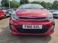 Used Kia Rio 109 HP (80 kW) 2015 Red Hatchback