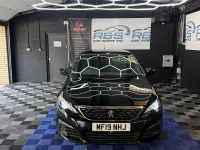 Used Peugeot 308 GT-line 129 HP (94 kW) 2019 Black Hatchback