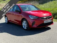 Usado Vauxhall Corsa 75 HP (55 kW) 2021 Vermelho Citadino