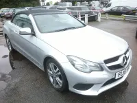 Used Mercedes E220 SE 2015 Silver Cabriolet