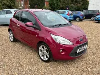 Used Ford Ka Titanium 69 HP (50 kW) 2013 Red Hatchback
