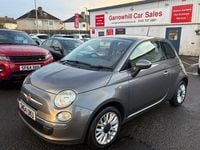 Used Fiat 500 Lounge 69 HP (50 kW) 2015 Grey Hatchback
