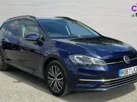 Used VW Golf VII SE 115 HP (84 kW) 2017 Blue