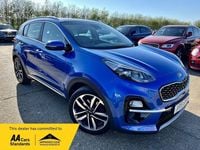 Used Kia Sportage 185 HP (136 kW) 2019 Blue SUV