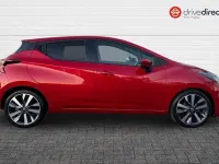 Used Nissan Micra Tekna 2022 Red Hatchback