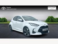 Used Toyota Yaris Hybrid Design 2024 White Hatchback