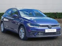 Used VW Polo Style 95 HP (69 kW) 2024 Mauve/purple Hatchback