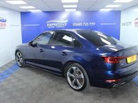 Used Audi A4 Black Edition 190 HP (139 kW) 2019 Blue Sedan