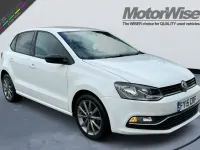 Used VW Polo Design 75 HP (55 kW) 2015 White Hatchback