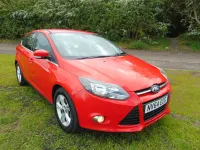 Used Ford Focus Zetec 115 HP (84 kW) 2014 Red Hatchback