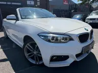 Used BMW 218 M Sport 136 HP (100 kW) 2017 White Cabriolet