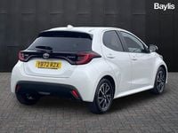 Used Toyota Yaris Hybrid Design 2023 White Hatchback