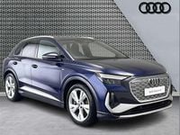 Used Audi Q4 e-tron S-Line 150 kW (204 HP) 2021 Blue SUV