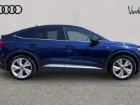 Used Audi Q4 e-tron S-Line 150 kW (204 HP) 2023 Blue SUV