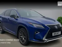 Used Lexus RX450h Sport Line 2018 Blue SUV