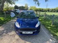 Used Ford Fiesta Zetec 82 HP (60 kW) 2015 Blue Hatchback