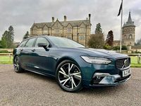 Used Volvo V90 Plus 197 HP (144 kW) 2023 Blue Estate