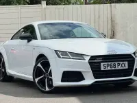 Used Audi TT Black Edition 230 HP (169 kW) 2018 White Coupe