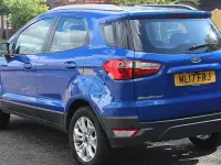 Used Ford Ecosport Zetec 112 HP (82 kW) 2017 Blue SUV