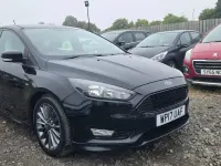 Used Ford Focus ST-Line 125 HP (91 kW) 2017 Black Hatchback