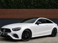 Used Mercedes E300 AMG line 2021 White Coupe