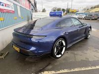 Used Porsche Taycan 4S Performance Package 92 kW (126 HP) 2021 Blue Sedan
