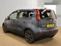 Used Nissan Note N-TEC 110 HP (80 kW) 2012 Blue Hatchback