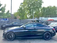 Used Mercedes C220 AMG line 2016 Black Coupe