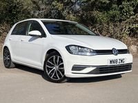 Used VW Golf VII SE 125 HP (91 kW) 2018 White Hatchback