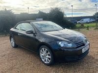 Used VW Golf Cabriolet S 2013 Black Cabriolet