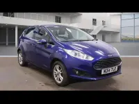 Used Ford Fiesta Zetec 75 HP (55 kW) 2014 Blue Hatchback