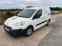 Used Peugeot Partner S 2014 White MPV