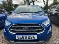 Usado Ford Ecosport Titanium 100 HP (73 kW) 2019 Azul SUV