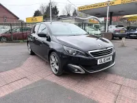 Begagnad Peugeot 308 S 130 HK (95 kW) 2015 Blå Halvkombi